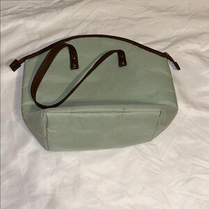 Green and Brown Food Storage Bag